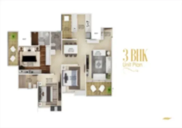 3 BHK Floor Plan